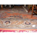 A large Middle Eastern style carpet - approx.. 480