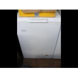 A Haier chest freezer