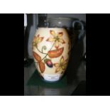 A Moorcroft Pottery vase with floral decoration -