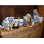 Various collectable ceramic ware including ginger
