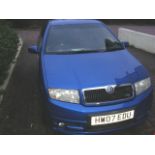 FROM A DECEASED ESTATE - A Skoda Fabia SE VRS TDI 5 door hatchback, 90,000