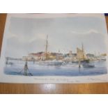 M G PEARSON - original watercolour of Yarmouth, Is