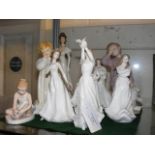 A selection of Royal Doulton and other figurines