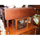 A country drop leaf table