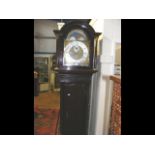 A mahogany cased eight day Grandfather clock, havi