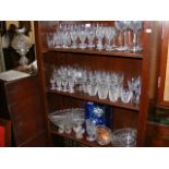 A selection of Waterford and other cut glass cryst