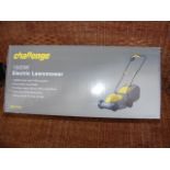 A new boxed electric lawn mower