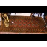 A Middle Eastern rug - 200cm x 100cm