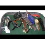 A selection of wrist watches - Sekonda, Rotary and
