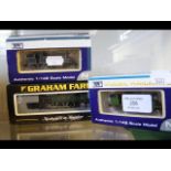 A boxed Graham Farish n gauge locomotive together