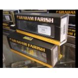 A boxed Graham Farish n gauge locomotive and tende