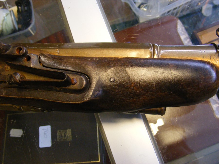 An antique blunderbuss - 62cms long - Image 7 of 12