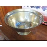 Oriental brass bowl - 30cm diameter