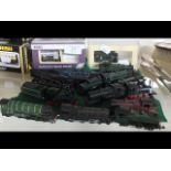 Various n gauge locomotives and tenders