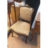 A French side chair