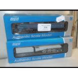 A boxed Dapol n gauge locomotive and tender and on