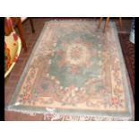 A Chinese style rug - 186cm x 124cm