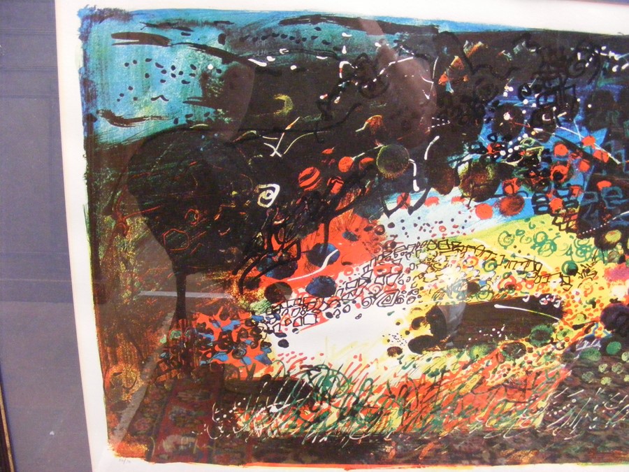 A Limited Edition signed abstract print by John Pi - Bild 5 aus 12