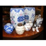 An assortment of oriental ginger jars, Royal Worce