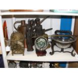 Various collectables, including a ship's bell and