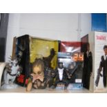 A boxed Scarface 12" talking figure, together with