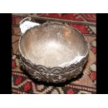 A 10.5cm diameter Indian silver bowl