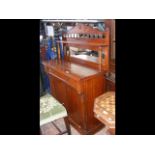A chiffonier with mirrored back - 103cms wide