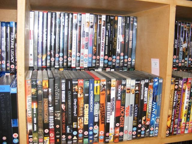 A generous assortment of DVD's (50+)