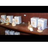 Five Royal Albert World of Beatrix Potter figurine
