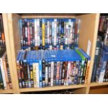A generous assortment of Blu-ray DVD's (50+)