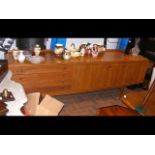 A retro rosewood Robert Heritage sideboard - 228cms long