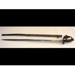 An antique sword by Hermes Solingen - having metal
