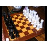 A porcelain chess set (board not included)