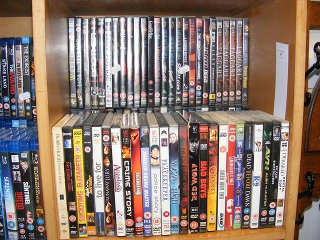 A generous assortment of DVD's (50 plus)