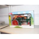 A Wilesco Steam Roller Traction Engine - boxed