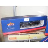 A boxed Bachmann 'C Class' locomotive and tender
