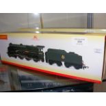 A boxed Hornby Lord Nelson class locomotive and te