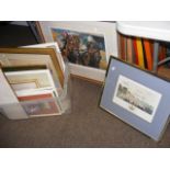 A selection of various pictures and prints