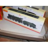 Boxed Hornby locomotive and tender 'Lord Nelson'