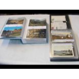 A postcard album relating to Islands including Isl