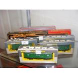 A selection of boxed Hornby Wrenn wagons etc