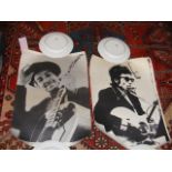 Two vintage Bob Dylan Isle of Wight festival music