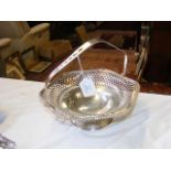A pierced silver basket, Chester 1911 - approx. we