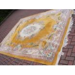 A Tientsin Chinese style carpet - 370cm x 275cm (ex John Lewis)