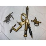 An antique Parnall & Sons of Bristol heavy brass b