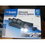 An Swann advanced security system in box including