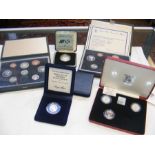 Selection of collectable coins in presentation pac