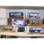 Boxed die cast vehicles