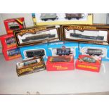 Various boxed Mainline Railways, Hornby and other wagons, rolling stock, together with two boxes of