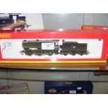 A boxed Hornby loco and tender - R2344A